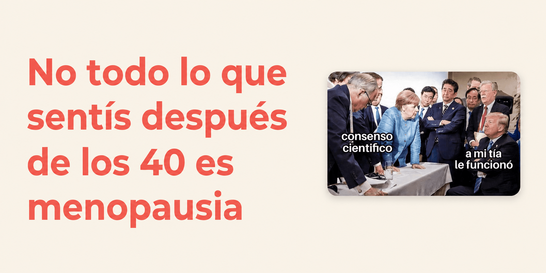 menopausia síntomas tratamiento marketing